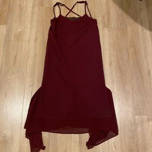 Gvgv burgundy dress